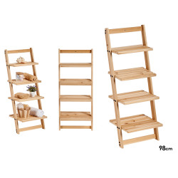 ETAGERE 4 ETAGERES NATUREL