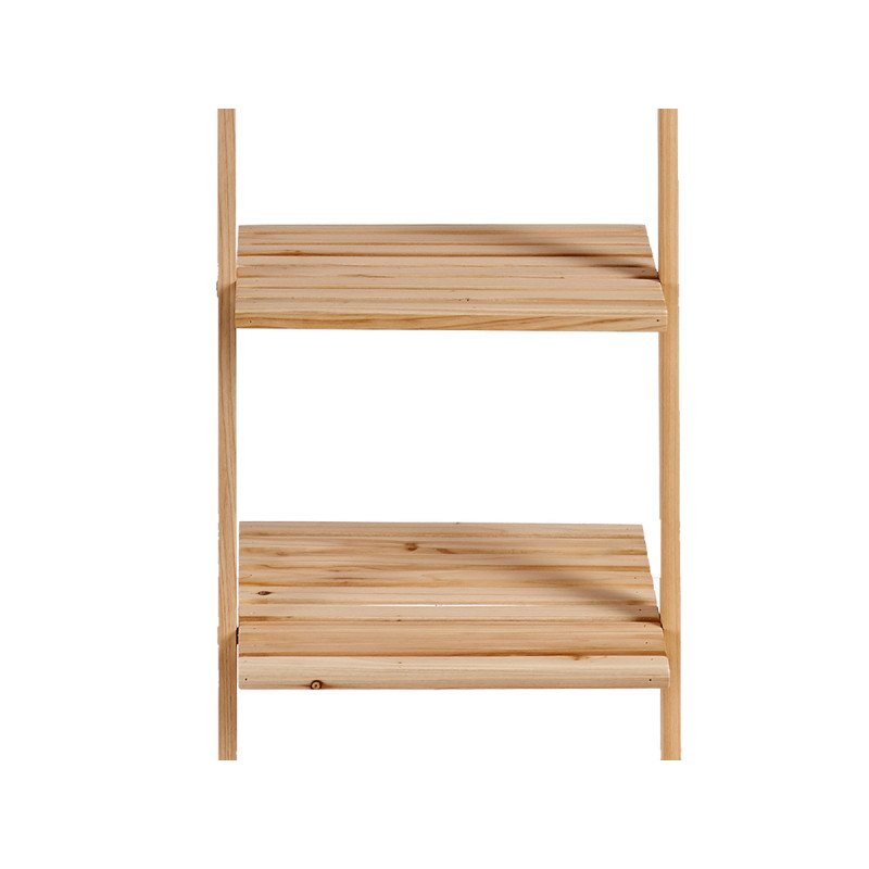 ESTANTERIA MADERA 6 BALDAS