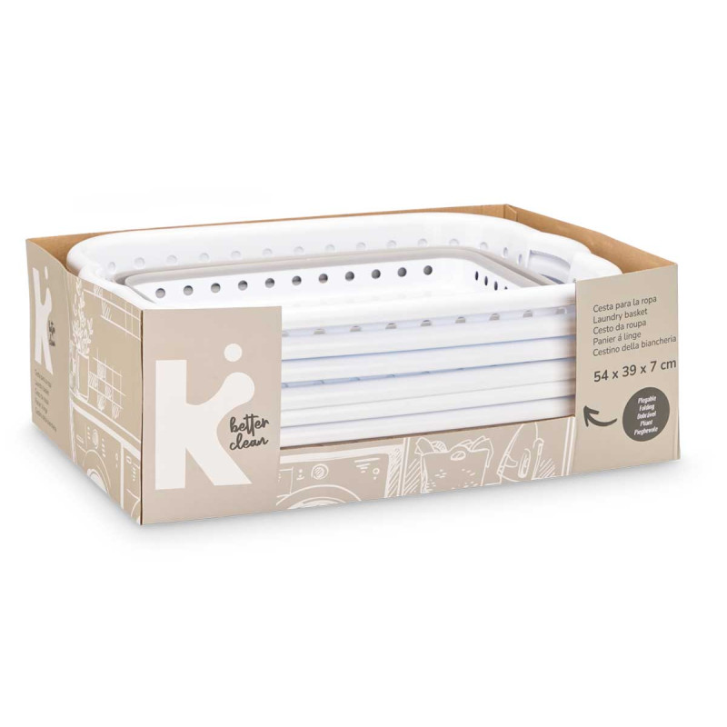 CESTO RECTANGULAR PLEGABLE 16L