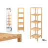 ETAGERE BAMBOU 5 ETAGERES