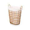 OVAL BASKET WITH  HANDLES NATURAL