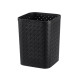 POUBELLE CARRÉ NOIR