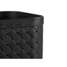 POUBELLE CARRÉ NOIR