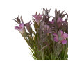 VASO TERRACOTA COM FLORES SORT 3 CORES