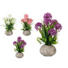 VASO RUSTICO REDONDO SORT 3 CORES