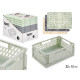 FOLDABLE PLASTIC BOX 22X15CM ASRT 3 COLOR
