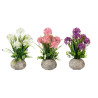 VASO RUSTICO REDONDO SORT 3 CORES