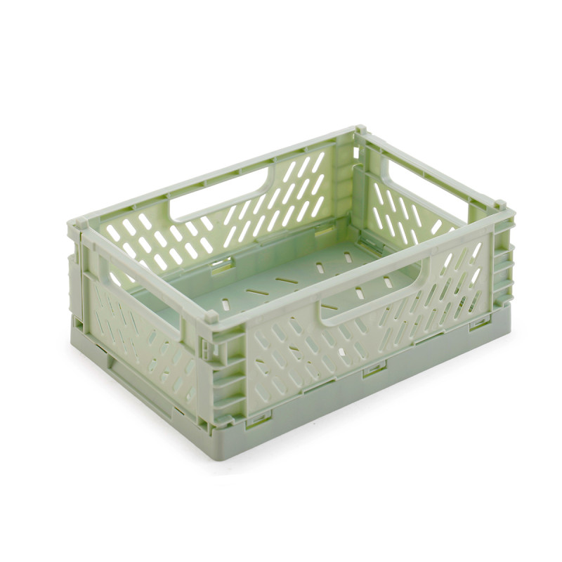 CAJA PLEGABLE PLASTICO 22X15CM SURT 3 COL