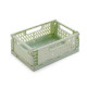 CAJA PLEGABLE PLASTICO 22X15CM SURT 3 COL
