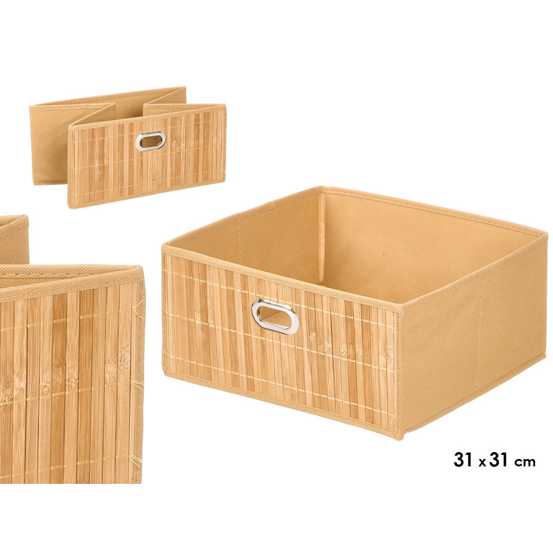 ORGANIZZATORE QUADRATO BAMBU