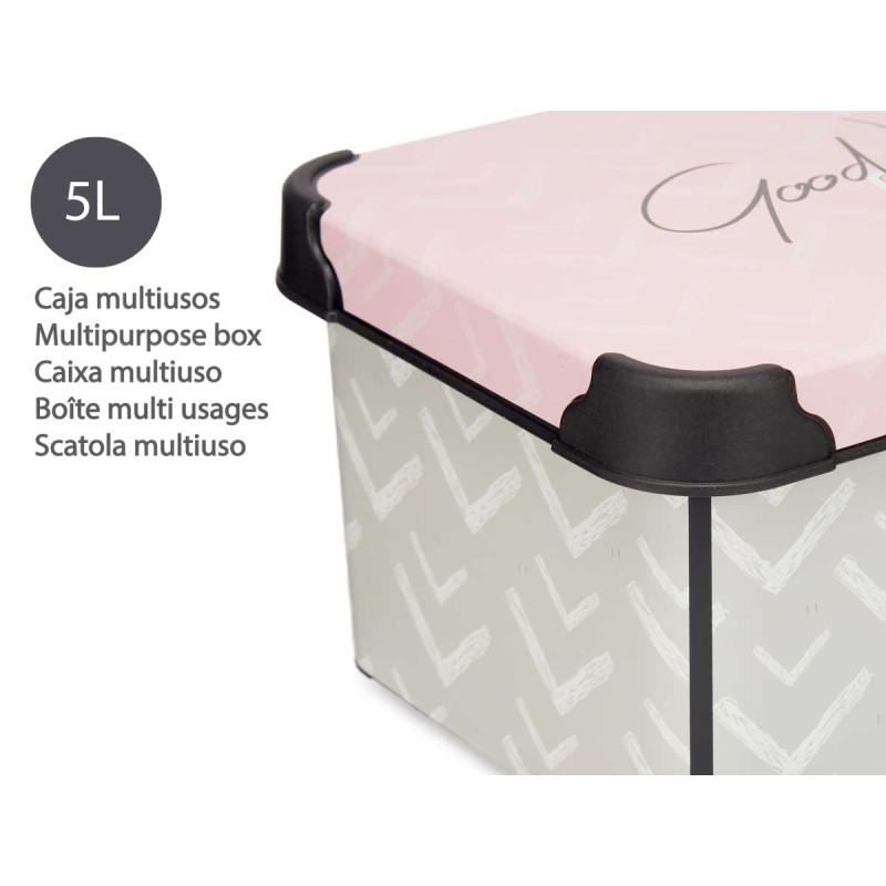 CAJA PLASTICO 5L VIBES