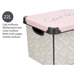 SCATOLA DI PLASTICA 22L VIBR MANIGLIA