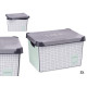 SCATOLA PLASTICA 22L CASA MANIGLIA