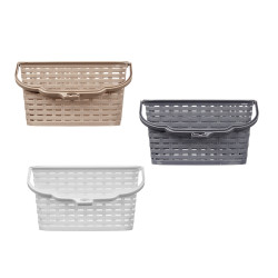 CLOTHESPIN PLASTIC BASKET MIX 3 COL