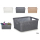 SMALL MULTIFUNCTIONAL RECTANGULAR BASKET 3 COLORS 