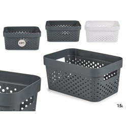 CESTA MULTIUSO M ASS 2 COLORI CERCHIO