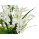 VASO BOLA GIGANTE COM FLORES SORT 3 CORES
