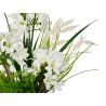 VASO BOLA GIGANTE COM FLORES SORT 3 CORES