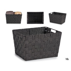 CESTA CONICA RETT CON MANICI GRANDE NERO