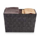 CESTA CONICA RETT CON MANICI GRANDE NERO
