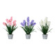 VASO GRANDE POMPOM SORT 3 CORES