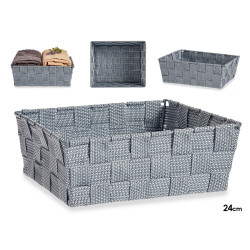 CESTA RETTANGOLARE SENZA MANICI 24CM GR