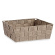 FABRIC BOX RECT WITHOUT HANDLE 24CM BEIGE