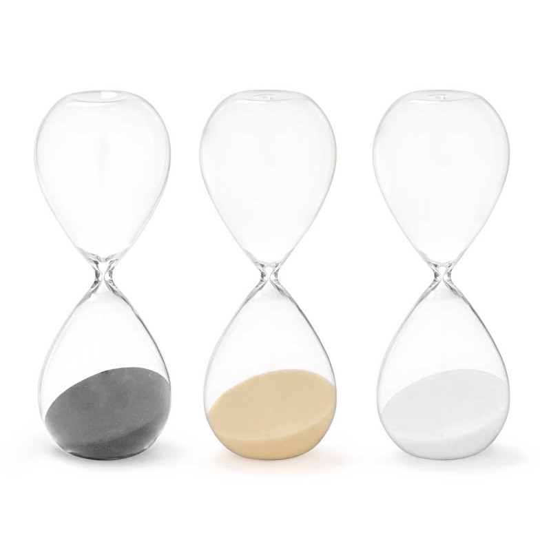 OROLOGIO SABBIA 30CM ASS 3 COL NEUTRO 60 MIN APROX