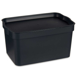 CAJA PLASTICO CON TAPA 2,3L ANTRACITA
