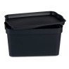 BOITE PLASTIQUE AVEC COUVERCLE 2.3L ANTHRACITE