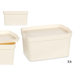 CREAM STORAGE BOX WITH COVER 2.3L