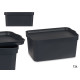 CAJA PLASTICO CON TAPA 7,5L ANTRACITA