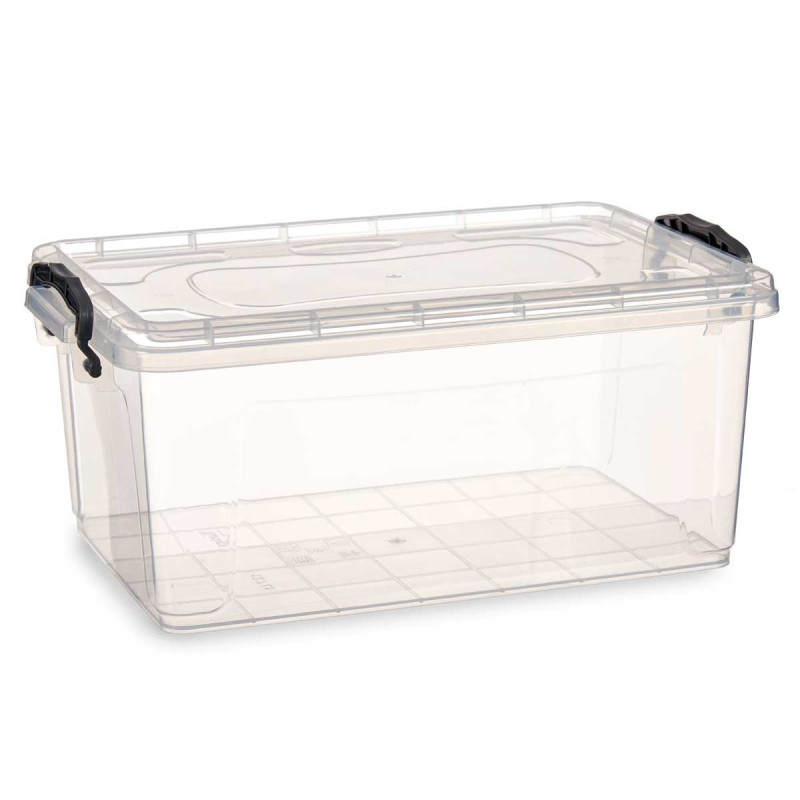 CAJA PLASTICO ORDENACION TRANSPARENTE 13,7L