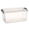 BOITE PLASTIQUE RANGEMENT TRANSPARENT 13.7L