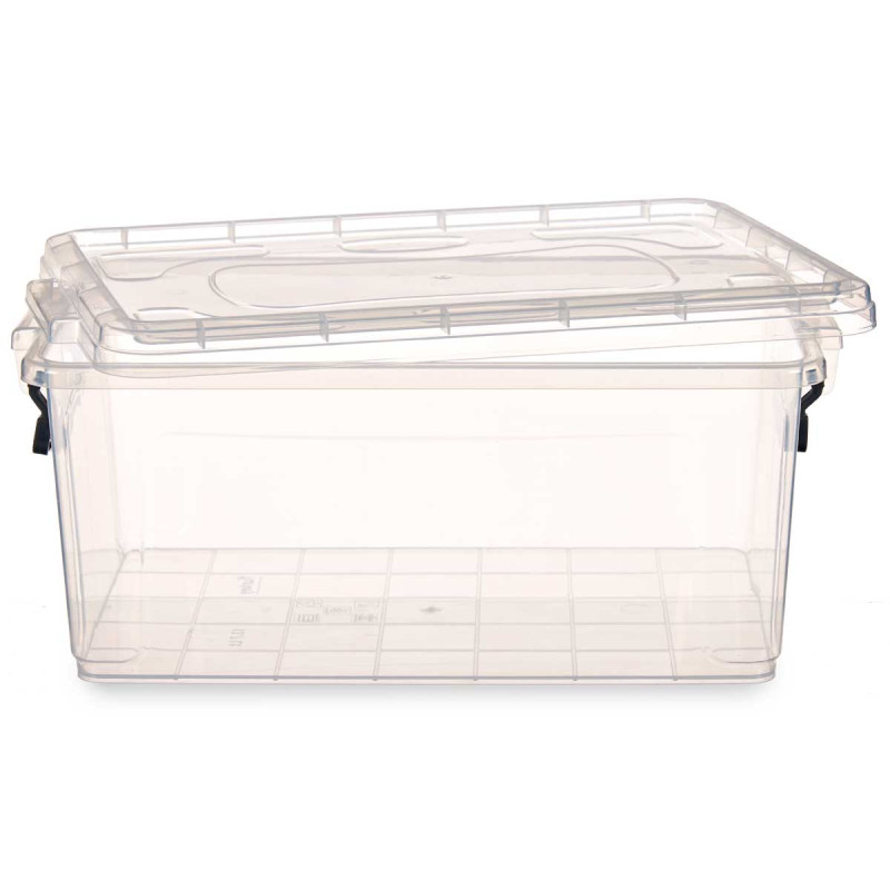 CAJA PLASTICO ORDENACION TRANSPARENTE 13,7L