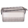 CAJA PLASTICO ORDENACION ANTRACITA 13,7L