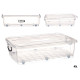 SOTTO LETTO 6 RUOTE TRASPARENTE 40L