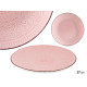 27CM PINK RELIEF PLATE