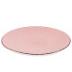 27CM PINK RELIEF PLATE