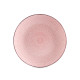 27CM PINK RELIEF PLATE