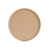 LARGE STONEWARE DINNER PLATE BEIGE 26,5CM