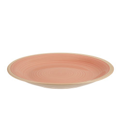 PRATO RASO GRES ROSA 26,5CM
