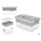 ORGANIZER PLASTICA 5 L VASSOIO GRIGIO