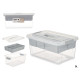 ORGANIZADOR PLASTICO 9 L BANDEJA GRIS