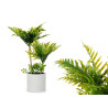 CEMENT POT GREEN PALM TREE LARGE