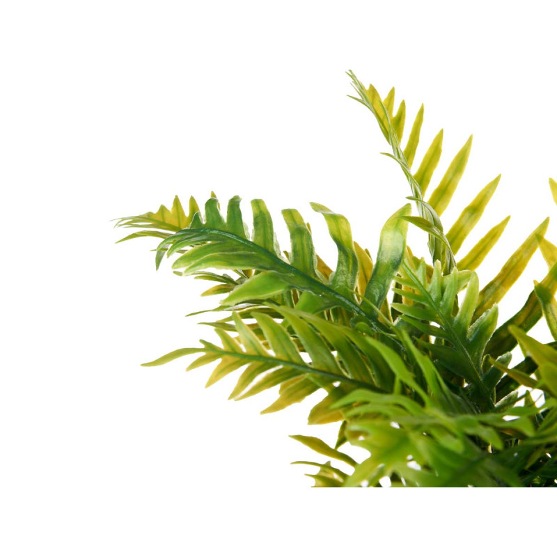 CEMENT POT GREEN PALM TREE LARGE
