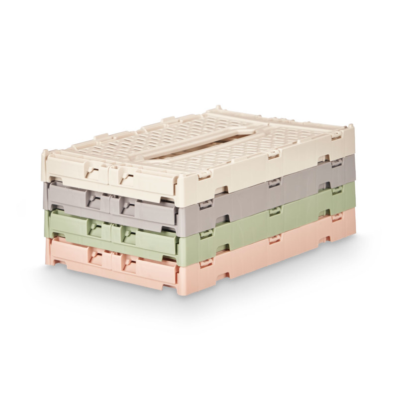 MULTIPURPOSE FOLDING BOX 4L ASSORT 4 COLOULR