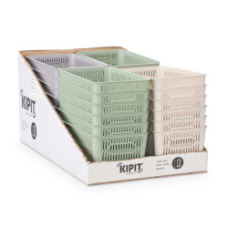 BOÎTE SUPPORT EXTENSIBLE PETIT ASSORT 3 COULEURS