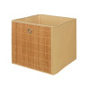 SCATOLA PIEGHEVOLE ORGANIZZATORE BAMBU BEIGE 