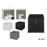 FOLDING ORGANISER BOX 20X20X20 ASSORTED 3
